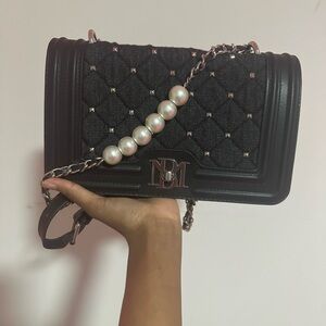 Black Quilted Women's Bag